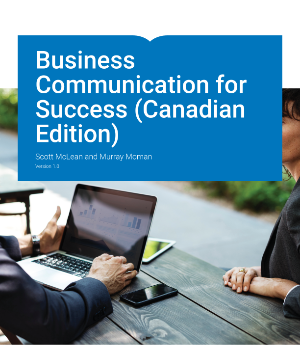 Business Communication for Success Test Bank – Canadian Edition by Scott McLean
