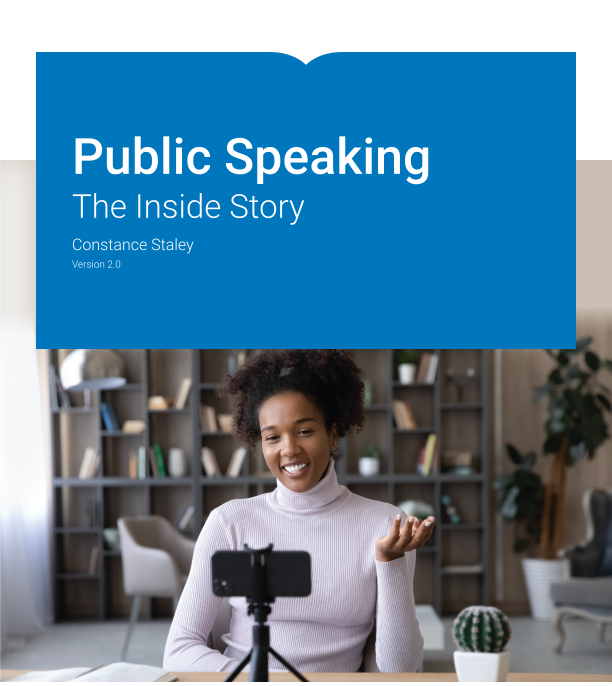 Cover of Public Speaking Test Bank The Inside Story Version 2.0 by Constance Staley