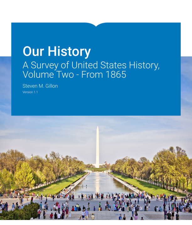 Our History Test Bank Volume Two by Steven M. Gillon Version 1.1