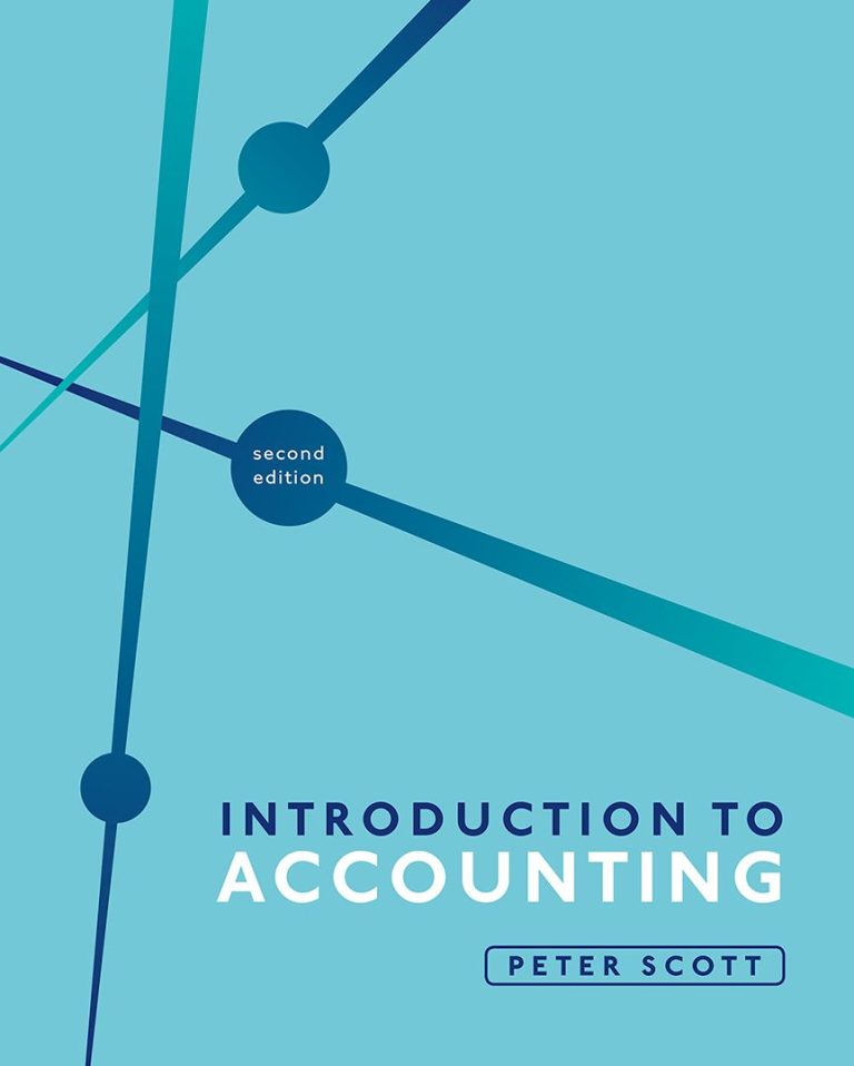 Introduction to Accounting Test Bank – 2nd Edition by Scott