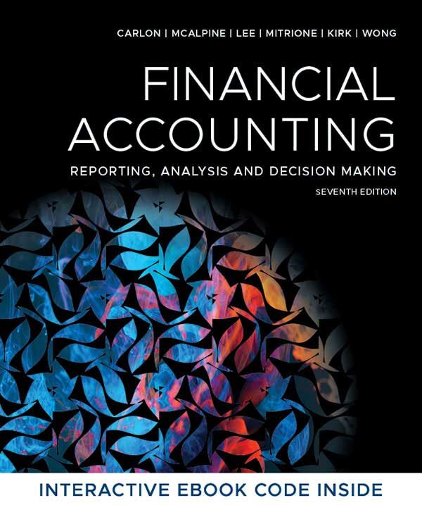 Financial Accounting Test Bank 7th Edition by Shirley Carlon