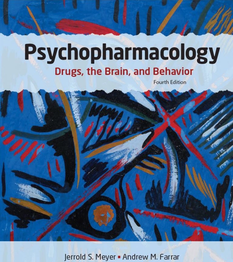 Psychopharmacology Test Bank 4th Edition by Jerrold Meyer
