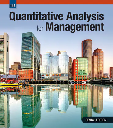 Quantitative Analysis for Management Test Bank 14th Edition by Barry Render