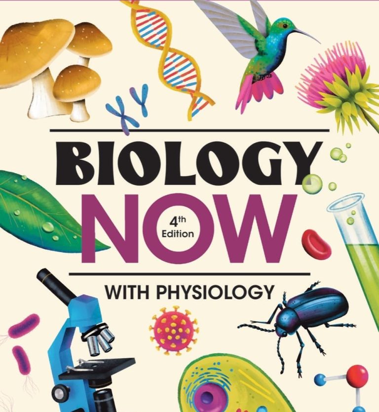 Biology Now with Physiology Test Bank Anne Houtman 4th Edition
