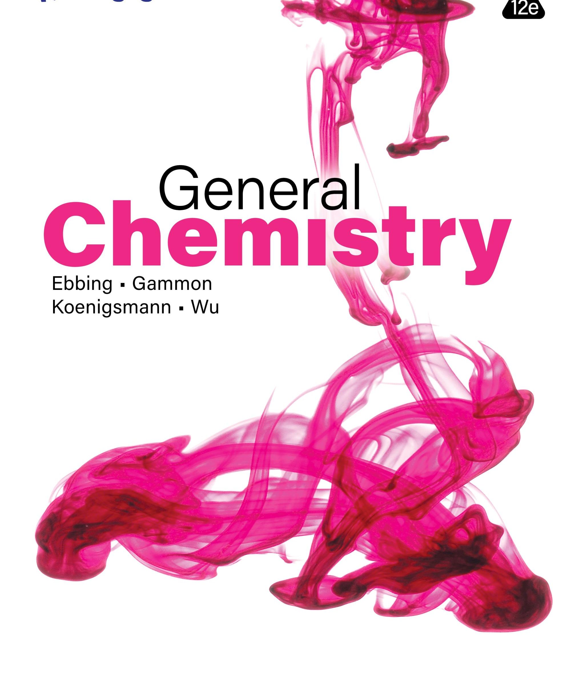 General Chemistry Test Bank Ebbing