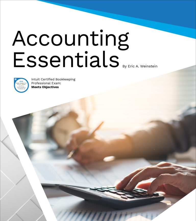 Accounting Essentials Eric A. Weinstein test bank