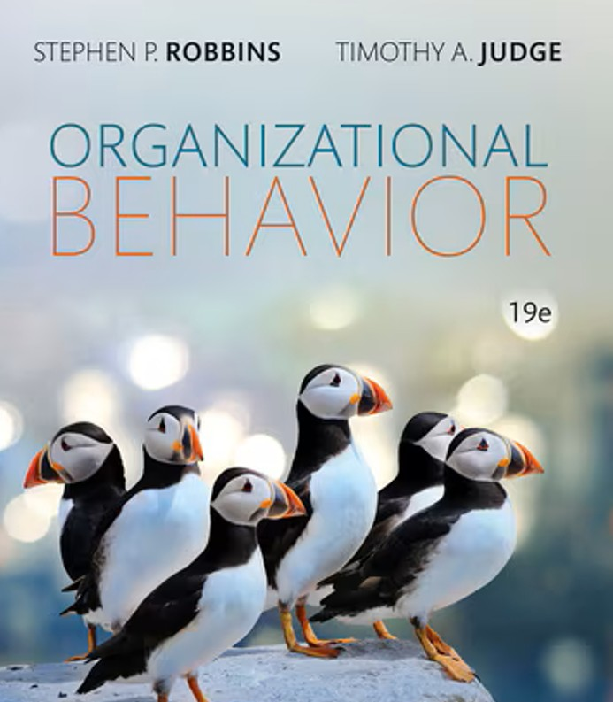 Organizational Behavior 19th Edition Test Bank by Robbins & Judge