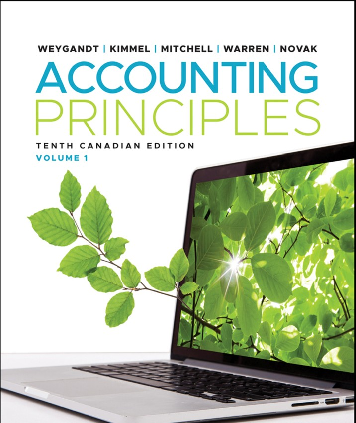 Accounting Principles Volume 1 E-book 10th Edition CDN by Weygandt