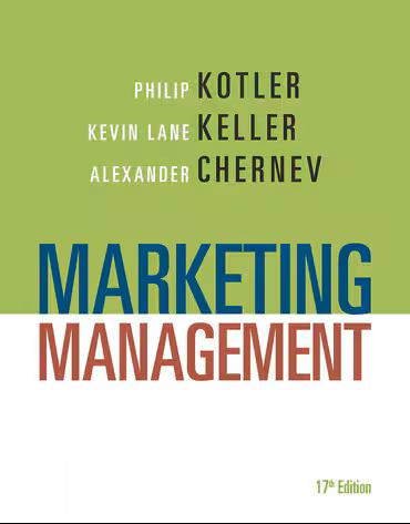 Marketing Management 17th Edition Test Bank by Philip Kotler
