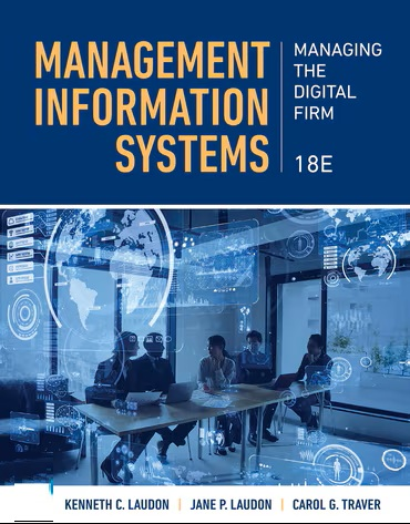Management Information Systems Test Bank by Laudon