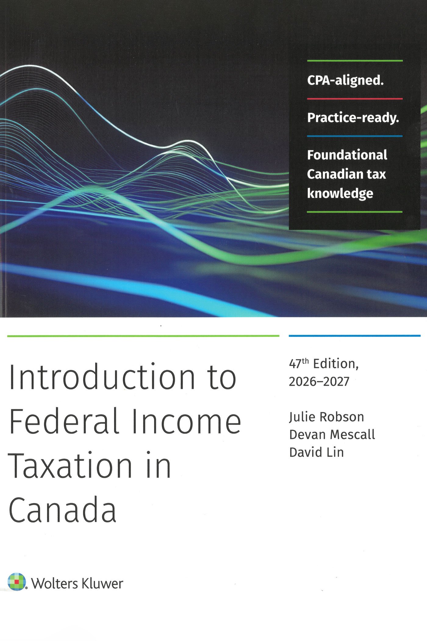 Cover of Solutions Manual for Introduction to Federal Income Taxation in Canada 47th Edition 2026-2027 PDF Download